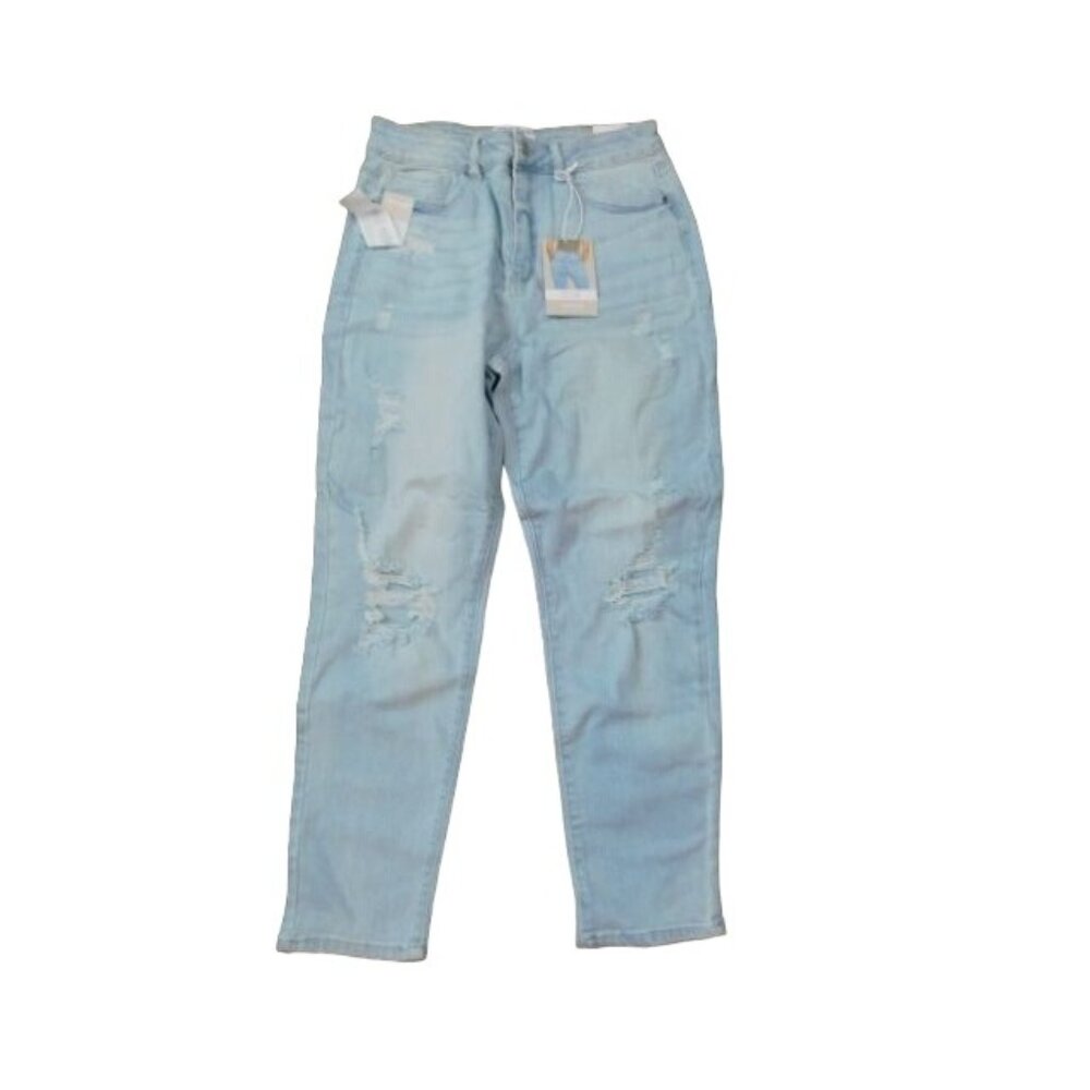 Wax Jean Size 9/29 Distressed Ripped Mom Jeans Denim Jean NWT